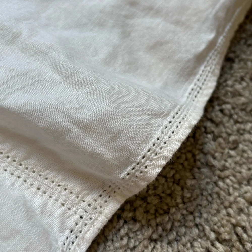 Cotton Linen White Skirt Fieldgear Suze‎ 16